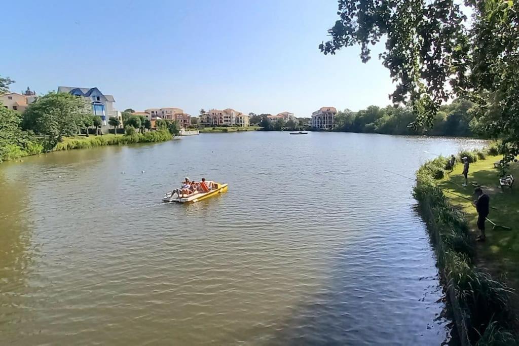 "Le Filet Du Lac" Appartement Atypique, 5 Personnes, Duplex, Vue Lac, Acces Parc Aquatique Gratuit Talmont-Saint-Hilaire Kültér fotó