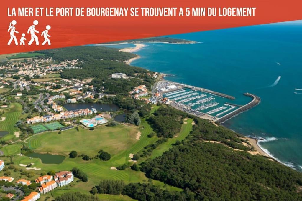 "Le Filet Du Lac" Appartement Atypique, 5 Personnes, Duplex, Vue Lac, Acces Parc Aquatique Gratuit Talmont-Saint-Hilaire Kültér fotó